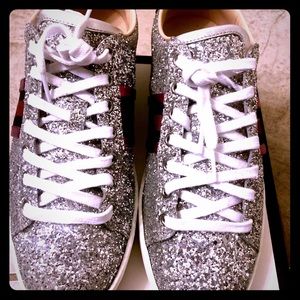 Gucci Ace Glitter Sneakers